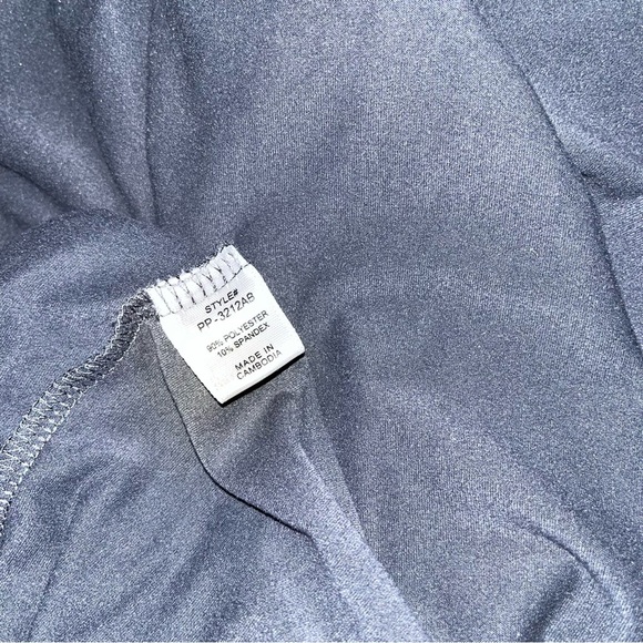 Zenana‎ Women’s Short Sleeve T-Shirt/Shorts Size Large Grey Romper - Picture 2 of 7